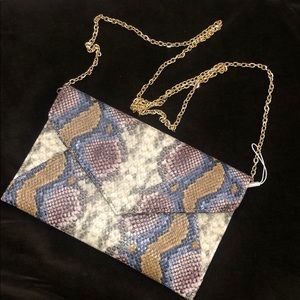 Urban Expressions Snake Clutch
